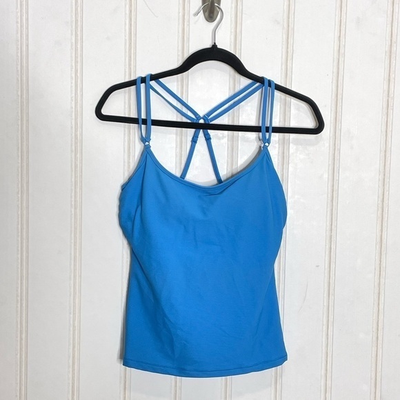 Athleta Cloudbreak Rib Bra-Sized Tankini 34D/DD -214 - Picture 2 of 11
